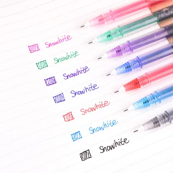 

1PC Colored 0.5mm Gel Pen School Office Material Supplies Kawaii Ballpoint Pen Stationery Creative Drawing Pen Ink Pen 040275