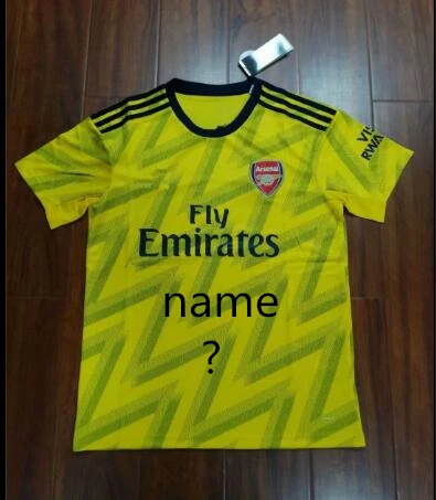 Футбольная рубашка «Arsenal», 19/20 OZIL, домашняя красная футбольная майка, желтая, LACAZETTE AUBAMEYANG RAMSEY, футболка с коротким рукавом для футбола - Цвет: shirt4