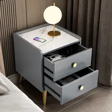 Table de chevet Simple et moderne, Mini casier de rangement de luxe, étagère de chambre à coucher, meuble de chevet
