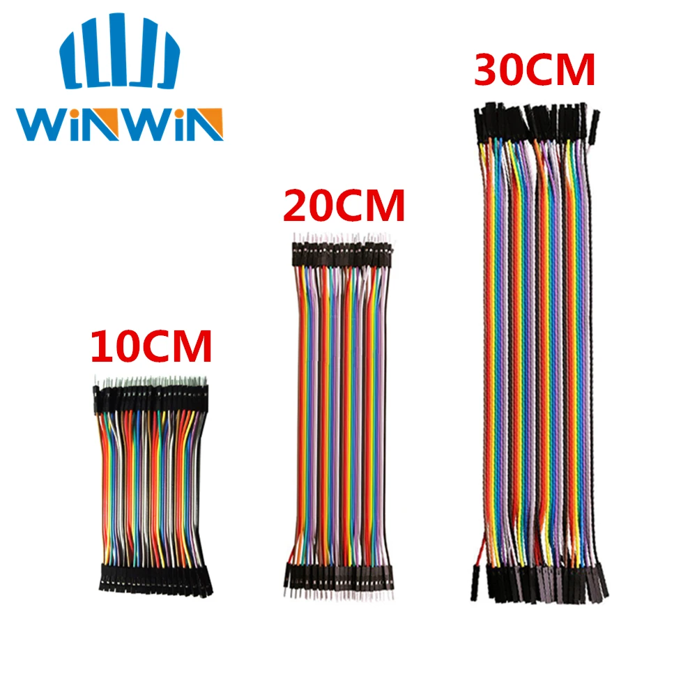 Перемычка Dupont Line 10 см/20 см/30 см штырь гнездо кабель для arduino набор сделай сам|jumper