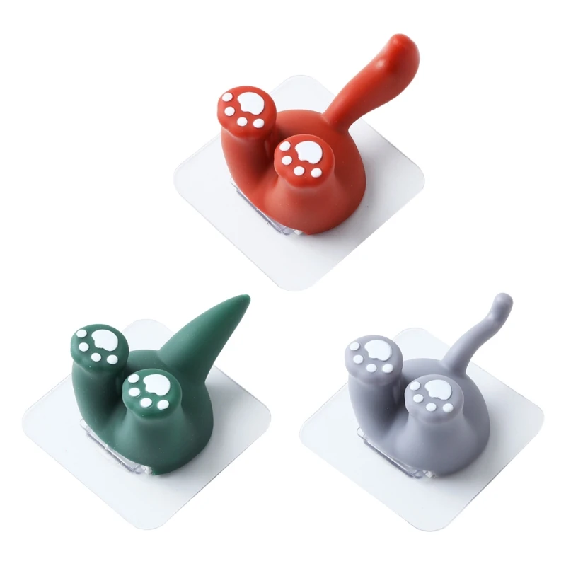 Cartoon Animal Clothes Hooks Towel Holder Hanger Bath Waterproof No