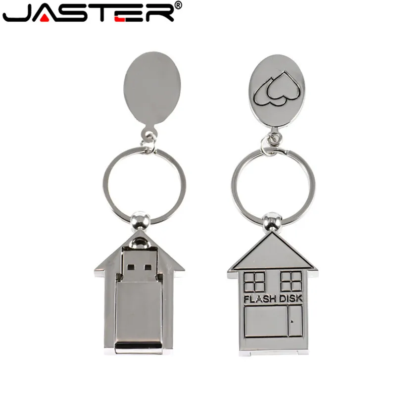 JASTER (более 10 шт. бесплатный логотип) USB 2 0 симпатичный металлический флеш