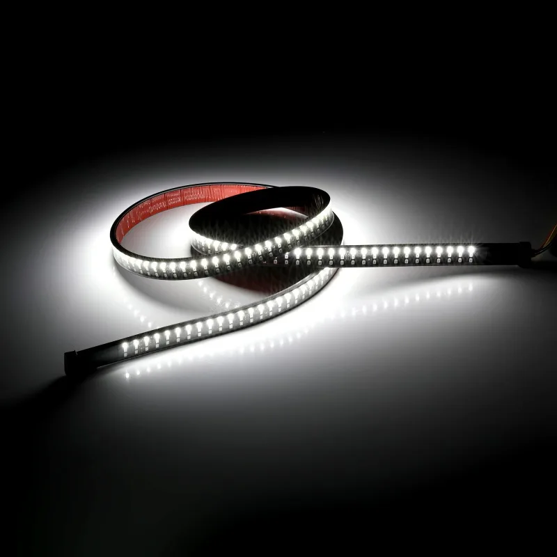 60Inch Triple Row 5-Function Truck Tailgate LED Strip Light Bar With Reverse Brake Turn Signal For SUV Car Accessories