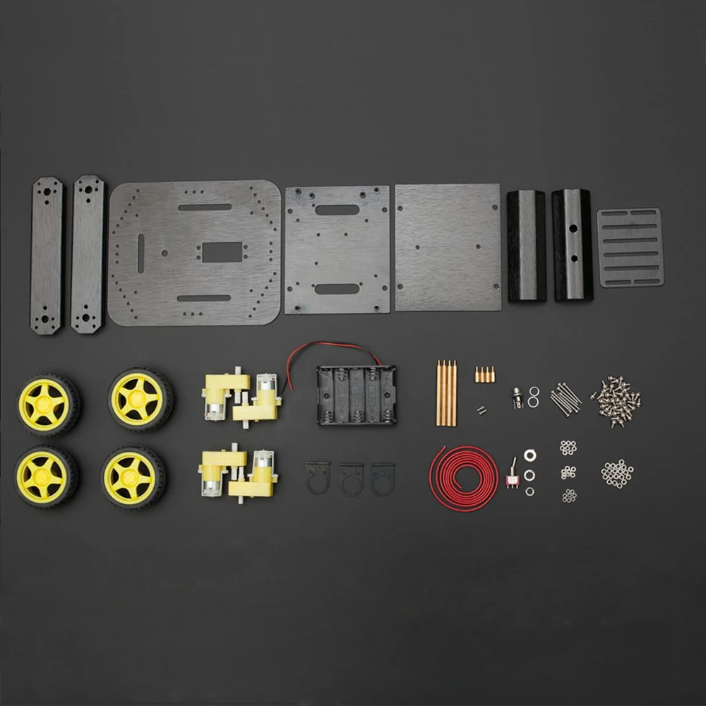 ο DFRobot  4WD ޴ κ ÷ 4   ˷̴ ձ  Reveiw Ƶ Ǵ ι̿ 