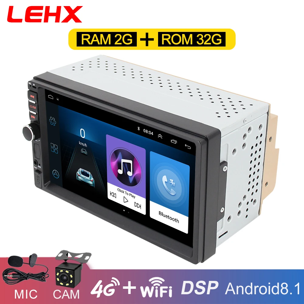 Pаспродажа Android8.1 автомобильный Радио Мультимедиа Видео плеер 2 Din универсальный авто радио gps навигация для Volkswagen Nissan hyundai Kia toyota