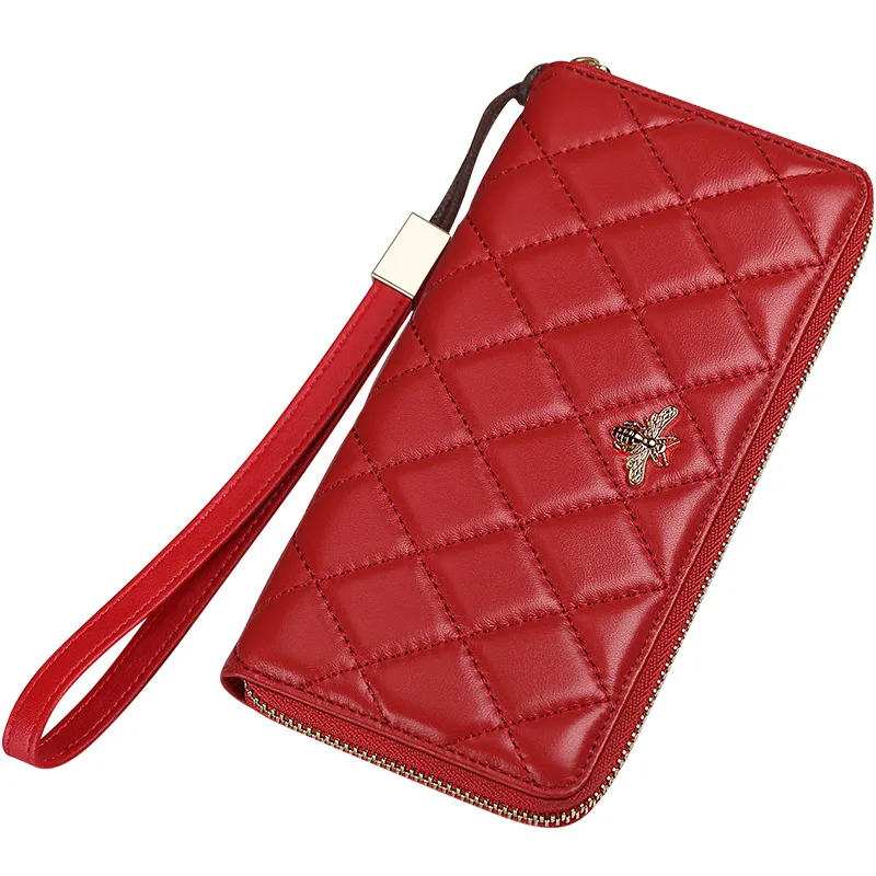 

WilliamPolo Women Wallets with Zipper Phone Pocket Purse Card Holder Patchwork Women Long Wallet Lady Tassel Short Coin Purse