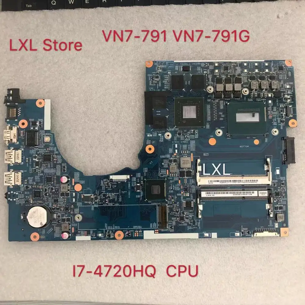 

14203-1M motherboard for Acer Aspire VN7-791 VN7-791G Laptop motherboard I7-4720HQ CPU test ok