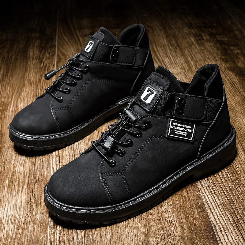 

2020 Autumn Casual Shoes Student Male Shoe Ventilation Skateboard Shoes High Help Canvas Shoe You Male Low Help Shoe Sneakers