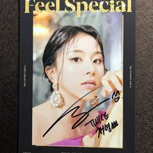 Hand signed TWICE Son Chae Youn фото с автографом FEEL SPECIAL 5*7 092019N2