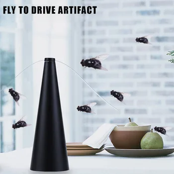 

Odor-Free Fly Repellent Fan Lightweight Enjoy Outdoor Meal without Bug Spray J99Store