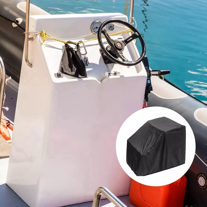 Boat Cover Fishing Boat Cover 46X40X45 Inch Boat Yacht Center Console Cover Mat Waterproof Dustproof Anti-UV Keep Dry Accessories