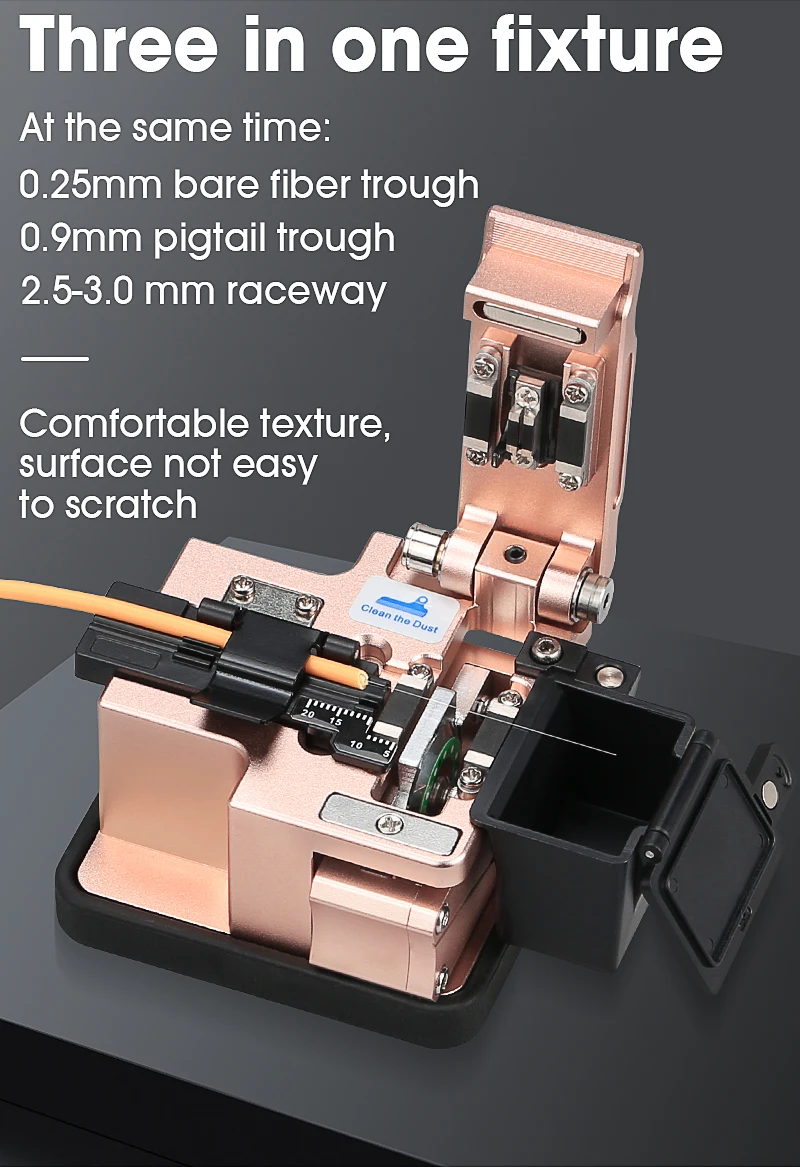 AUA-X3 Fiber Cleaver FTTH Cable Fiber Optic