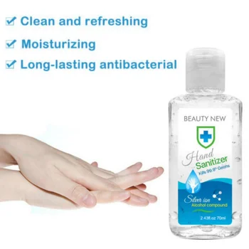 70ml Effective Disinfection Portable Hand Cleaner Sanitizer Hand Soaps Disposable Rinse Free Hand Sanitizer