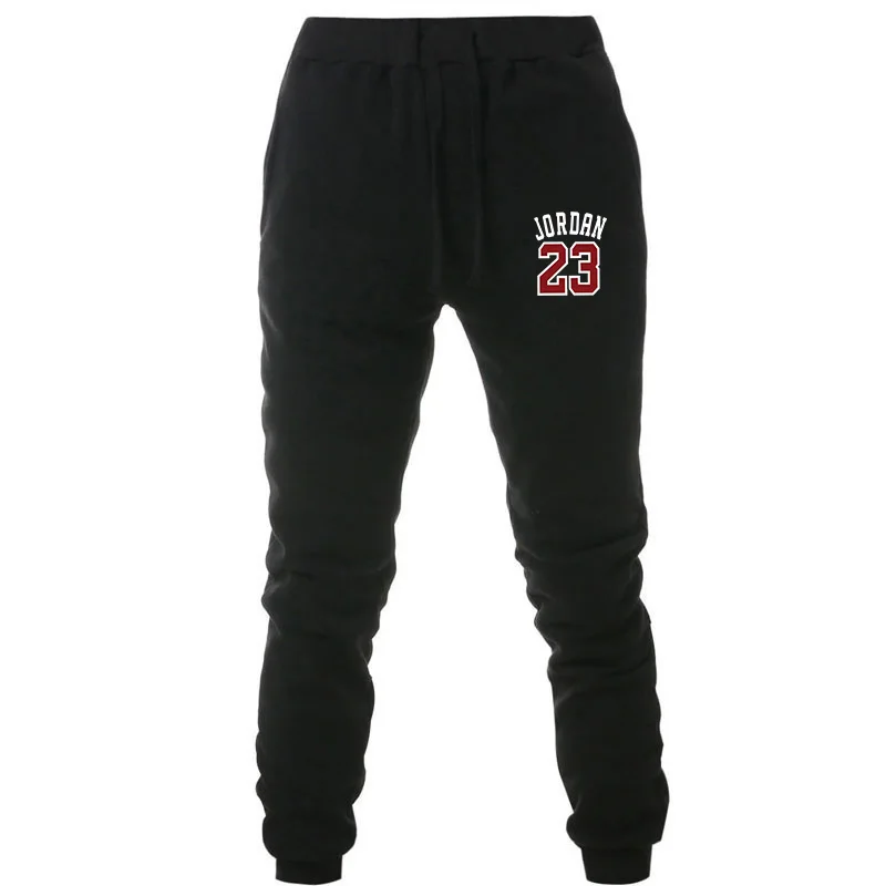 

Autumn winter Jogging Pants Men Brand logo print Sweatpants Workout Running Fitness Joggers Pants black gray Training Trousers