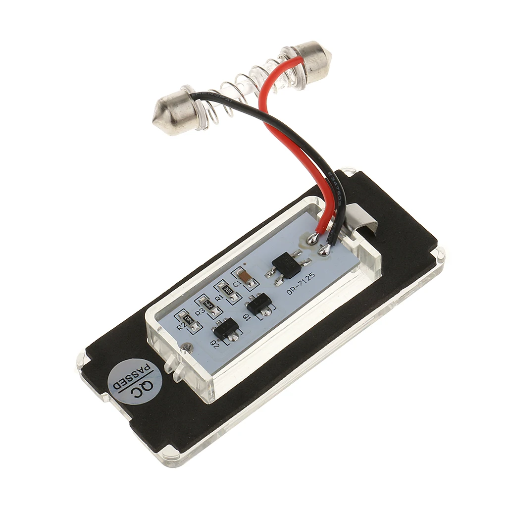 2x Bright 12V LED License Plate Lamp 18 SMD For BMW Mini Cooper R56/57/58/59