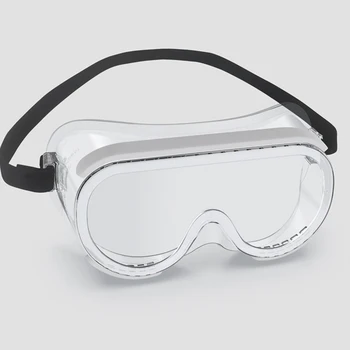 

Clear Protective Safety Glasses Eye Protection Anti-fog Work Lab Goggles Effectively Anti Drool-proof, Anti-dust