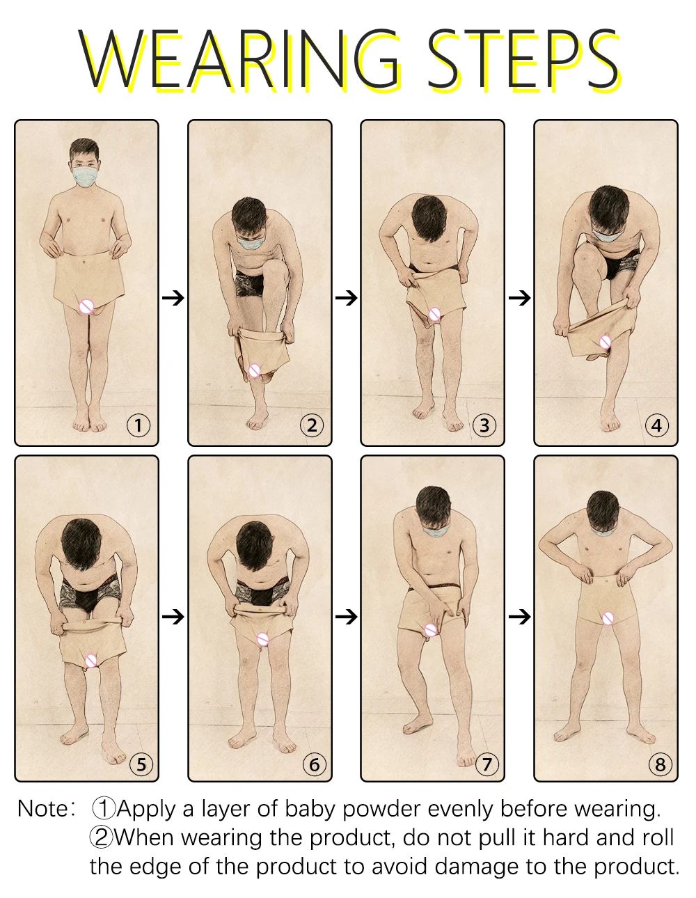 High End Realistic Silicone Penetrable Fake Vagina Panties Underwear 7th Generation No Oil No Fade Crossdresser Sissy crossdressing (16)