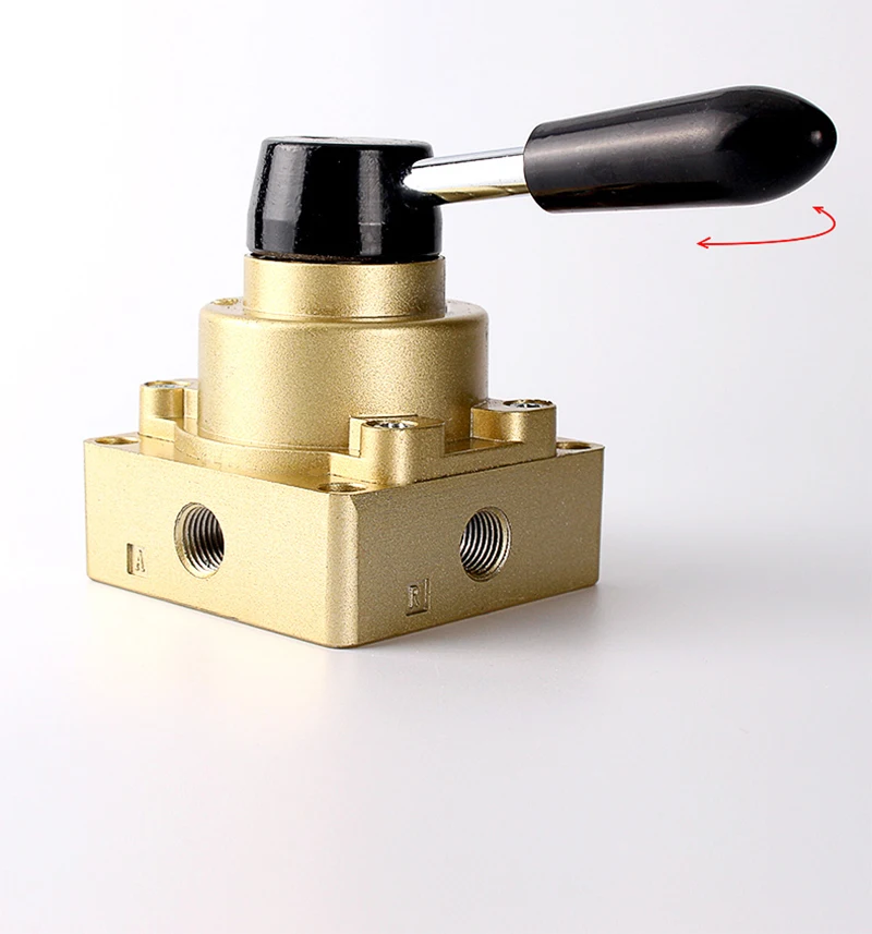 Пневматический переключатель ручной клапан 4R210-08 ручной нажимной клапан механический клапан цилиндр клапан переключатель клапан пневматический контроль