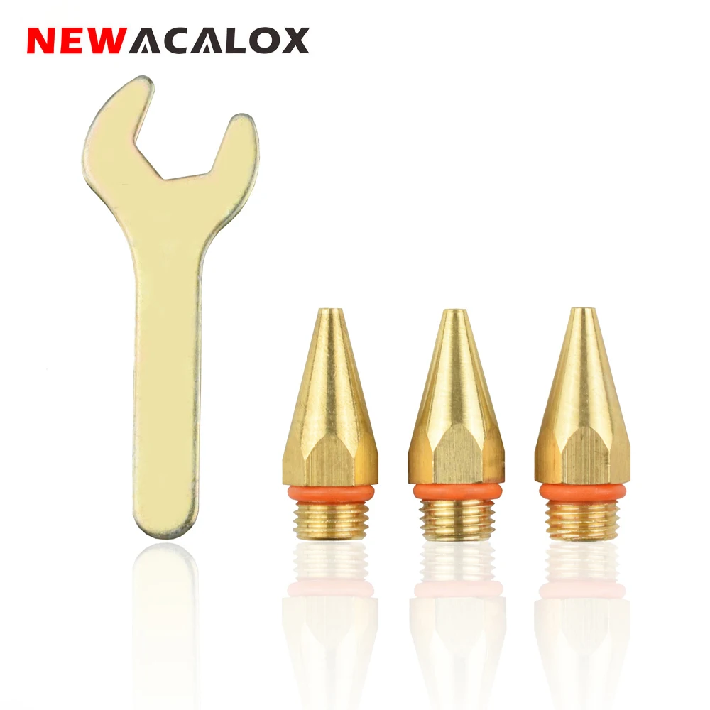 Насадка для клеевого пистолета NEWACALOX большого диаметра 1 2x32 мм 5x32 2 0x32 3 шт./лот