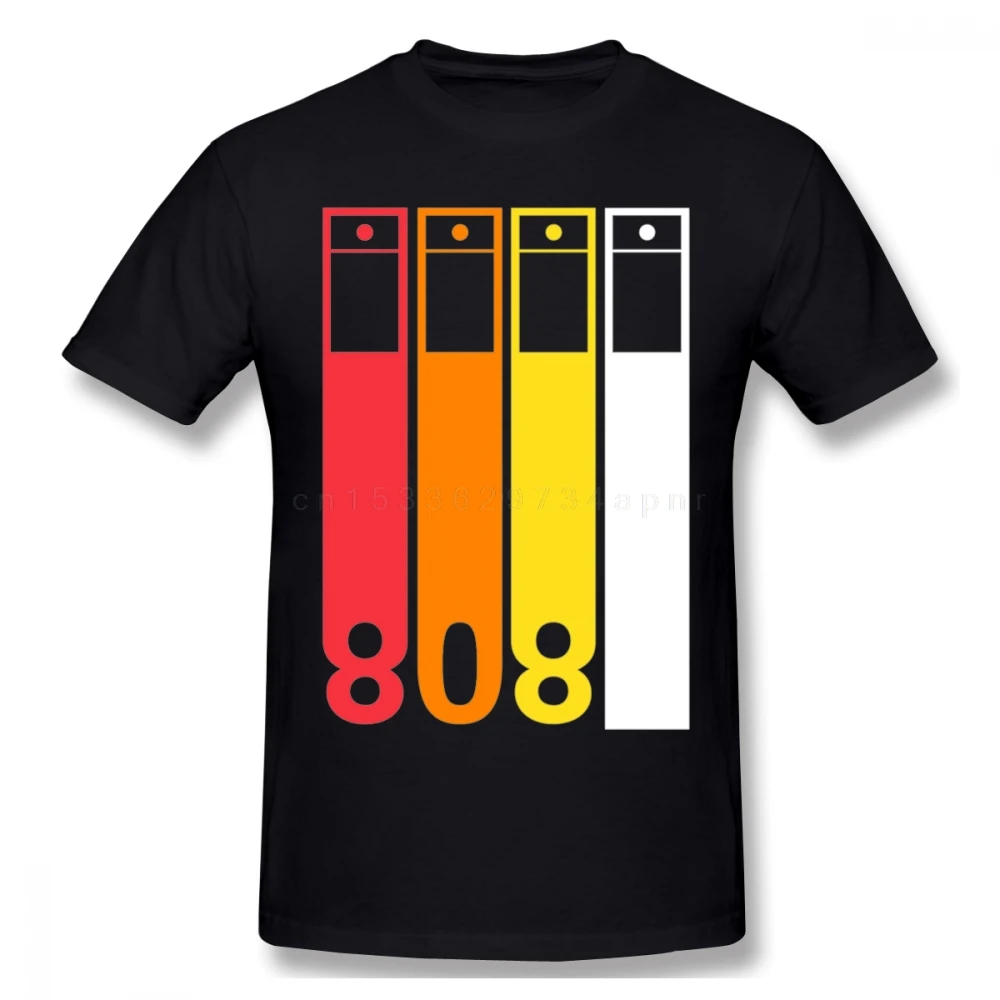 New Fashion Roland Tr 808 Drum Machine T Shirt Mic Elegante Design Unico T-Shirt T-Shirt Con Stampa Grafica In Cotone