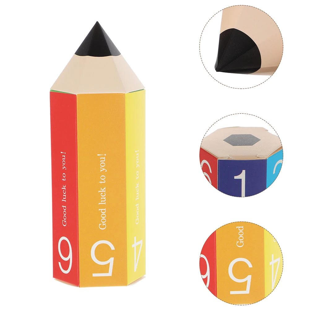 de caramelos en forma de lápiz, estuches para regalos, 12 Uds.|Envoltorios y de -