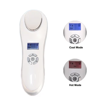 

Vibration Hot Cold Hammer Sonic Facial Massager Face Lift Skin Cleaning Tightening Whiten Wrinkle Removal Spa Beauty Ultrasonic