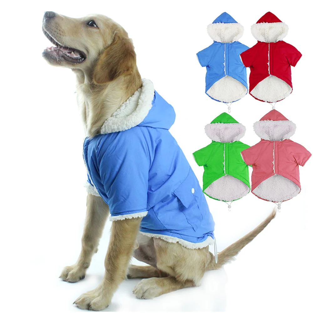 Одежда для домашних животных, куртка, зимняя теплая одежда для собак пальто, зимний мягкий костюм для щенков, наряд, наряд для щенков, Декор, ткань, S-XL