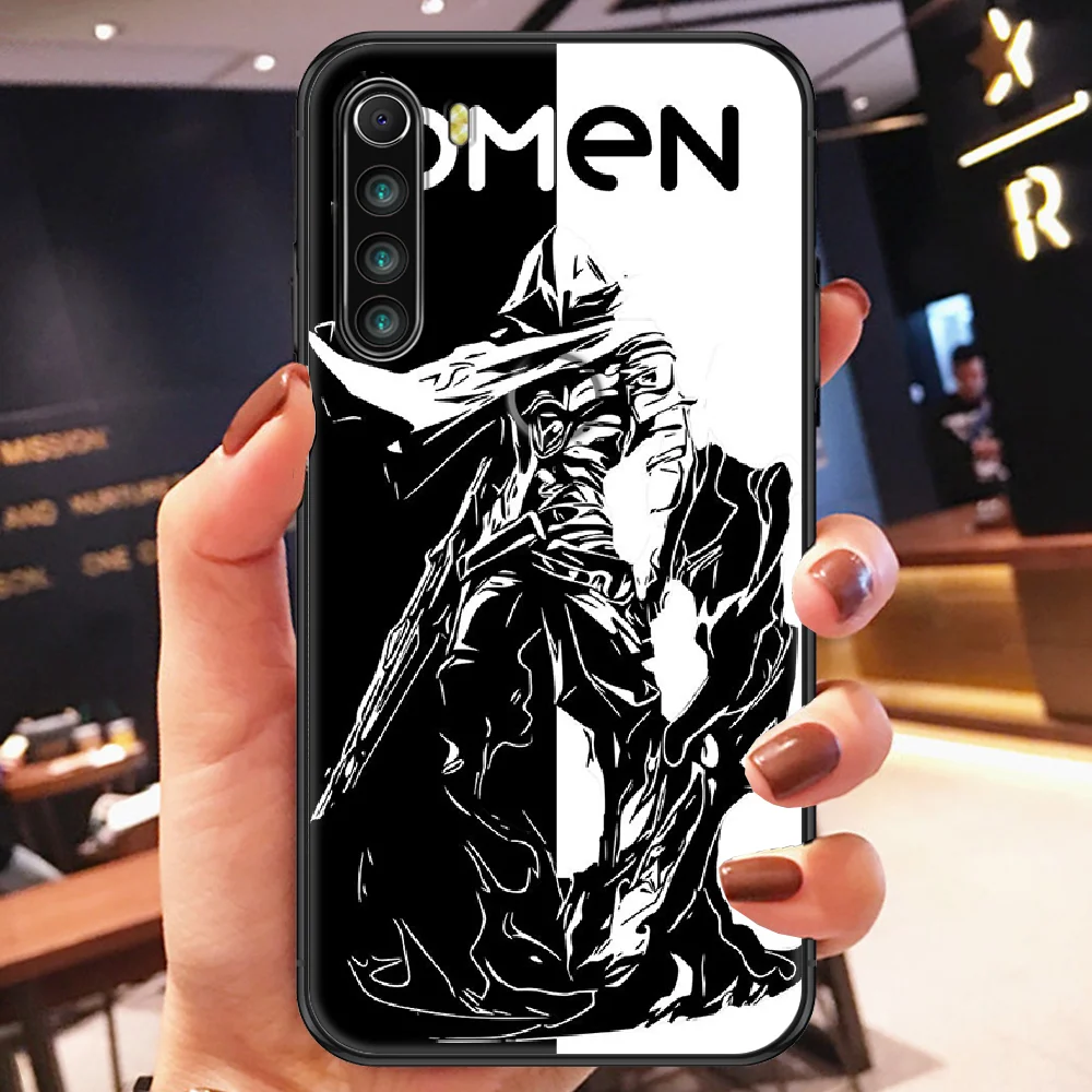 Valorant Chơi Game Điện Thoại Ốp Lưng Cho Xiaomi Redmi Note 7 7A 8 8T 9 9A 9S K30 Pro nhựa Tpu Đen Coque Xu Hướng Lưng 3D Funda Sang Trọng xiaomi leather case custom Cases For Xiaomi