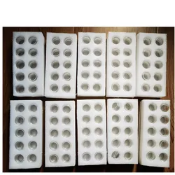 Fatube 100 pces bulbo tubo de vidro para céu solo 3.5ml/céu solo mais 8ml centrífuga tubos