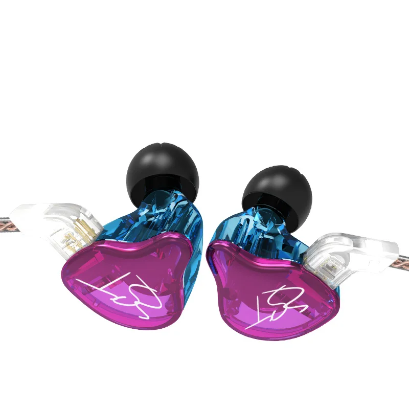

KZ ZST Pro Dual Driver Hybrid Earphone Dynamic & Armature Detachable Bluetooth Cable Noise Isolating HiFi Music Sports Headsets