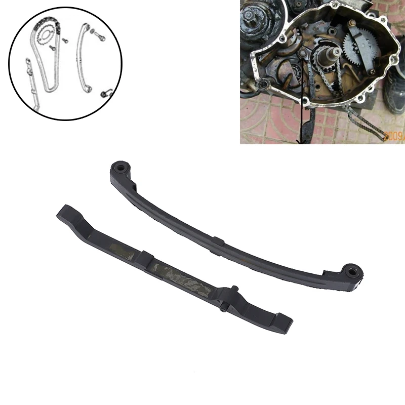 Tendicatena E Set Guida Per Honda Cb100 K3 1976-78 Xl 100 125 Ct125 Cb Tl 125S