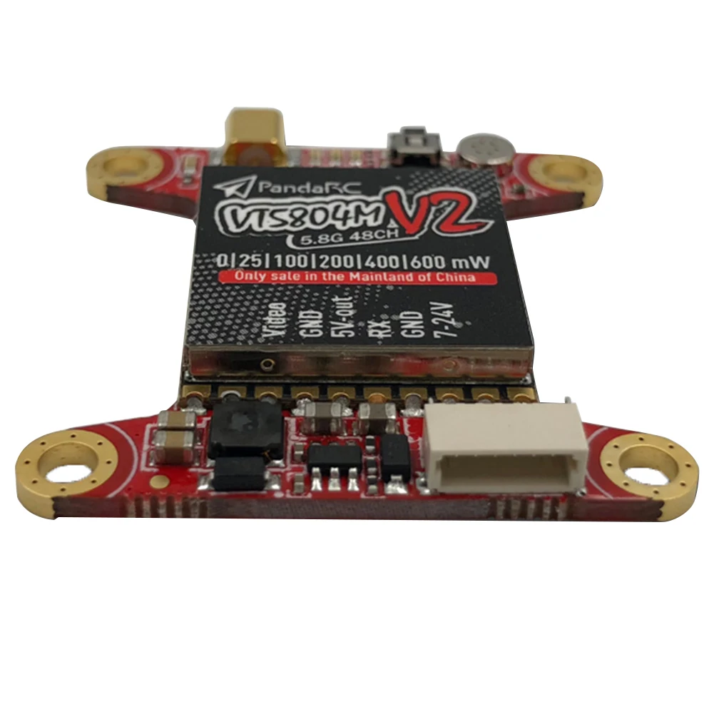 

RC Vehicle Transmitter Parts Replacement Accessories Toy Car Professional Switchable VT5804M Microphone 5.8G Durable 0 600mW