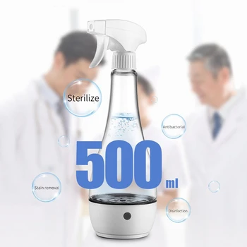 

USB 84 Disinfection Water Maker Electrolytic Generator Sodium Hypochlorite Disinfectant Liquid Making Machine Clean Air Sprayer