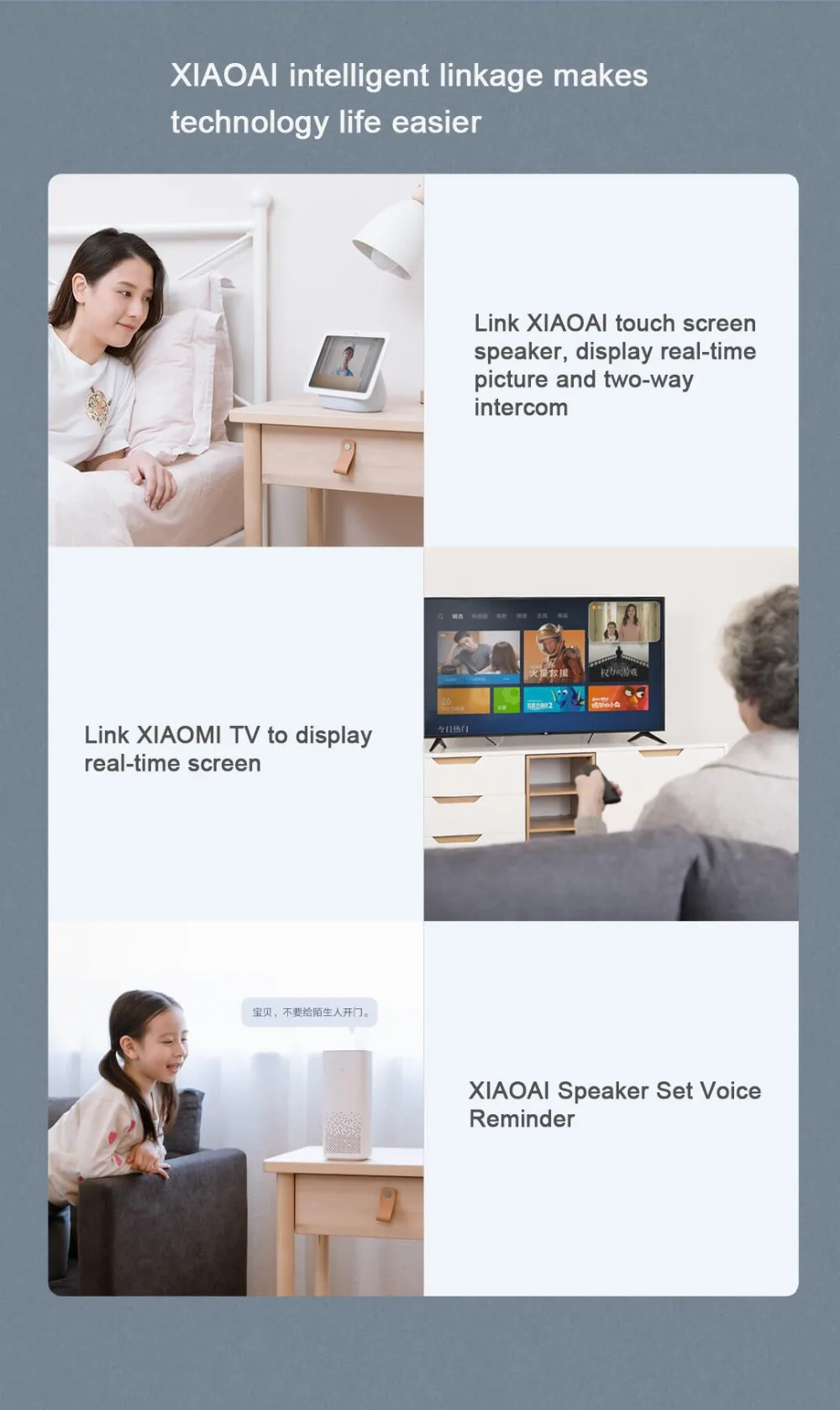 Xiaomi Mijia Smart Video Doorbell 2 AI Face Identification Infrared Night Vision Two-Way Intercom Motion Detection SMS Push 139 ° HD Large Wide-Angle (4)