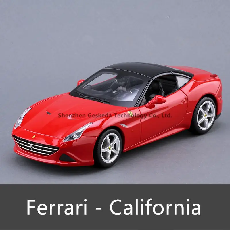 Bburago 1:18 Ferrari La Ferrari автомобиль сплав модель автомобиля моделирование автомобиля украшение коллекция Подарочная игрушка Литье под давлением модель игрушка для мальчиков - Цвет: California