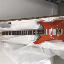Новая+ фабрика+ Сур MK1 гитара 24 лада покрытая кленом Топ сюр Роскошная электрогитара Точечные вставки Suer гитара
