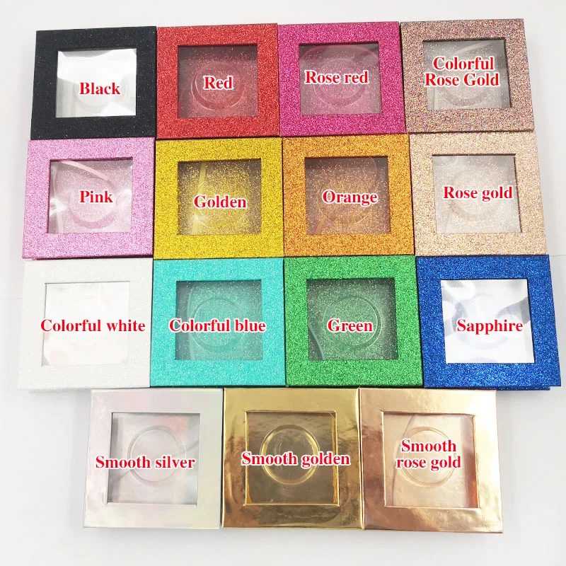 Iflovedekd накладные ресницы пакеты индивидуальный стиль частный логотип ресницы Коробки квадратная упаковка кассета окно