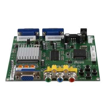 

AMS-GBS8220 Arcade Game CGA/YUV/EGA/RGB Signal to VGA HD Video Converter Board (Dual Output)