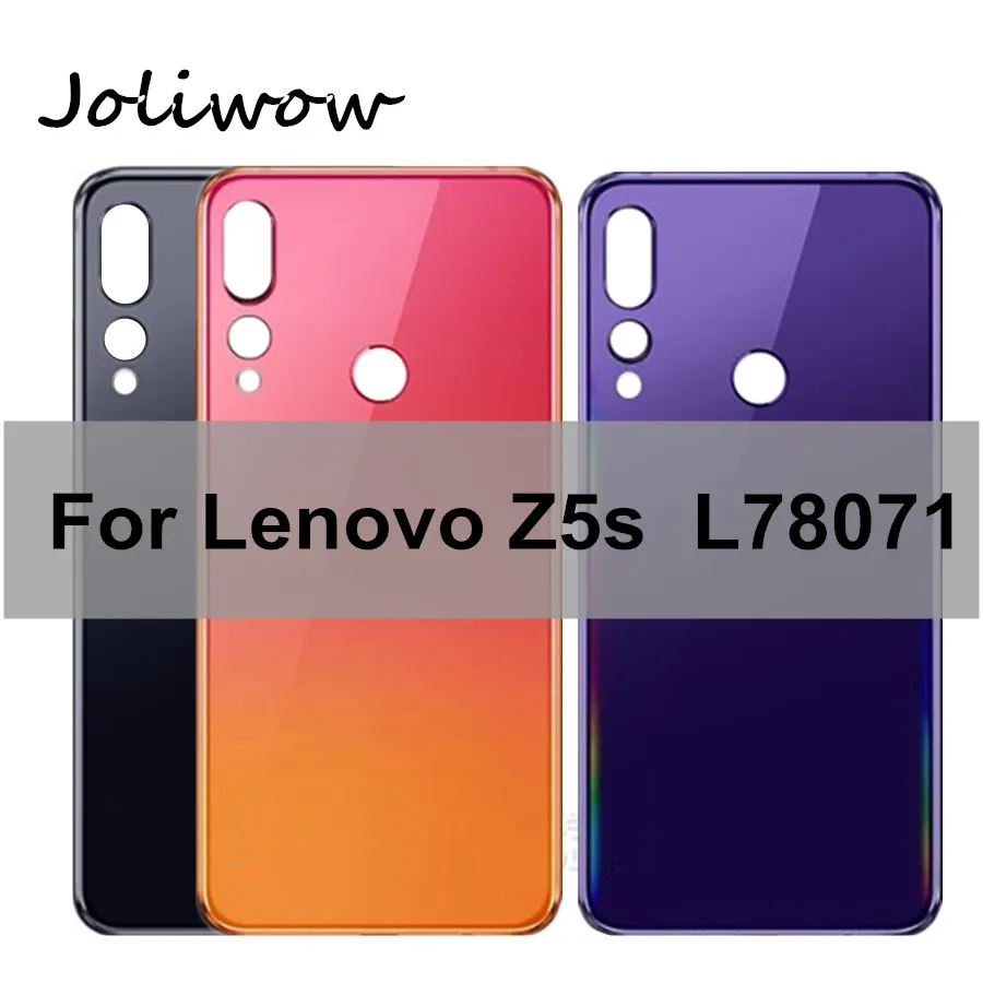 Задний корпус для Lenovo Z5s L78071 Крышка батарейного отсека запасные части | Мобильные