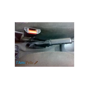 

Headphone hand brake lever for Opel corsa B black leather