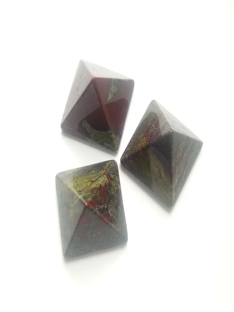 Dragon Blood Stone Природный Дракон крови каменная Пирамида кристалл Poshlied для подарка O украшения FYY - Color: Dragon Blood Stone