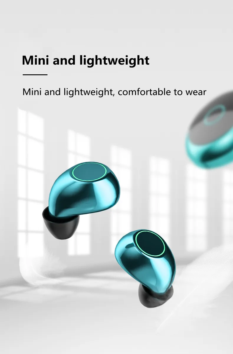 هندزفری یوفو ضد آب فول رنج Wireless HIFI LED Touch Earbuds 26 H16137c50049a4589aaf69e2b3fe76c27L