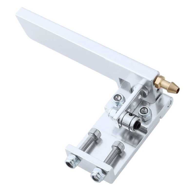 Aluminum Long Rc Boat Rudder With Water Pickup Absorbing Steering For Electric Gas Remote Control Model Parts Cnc(75Mm)