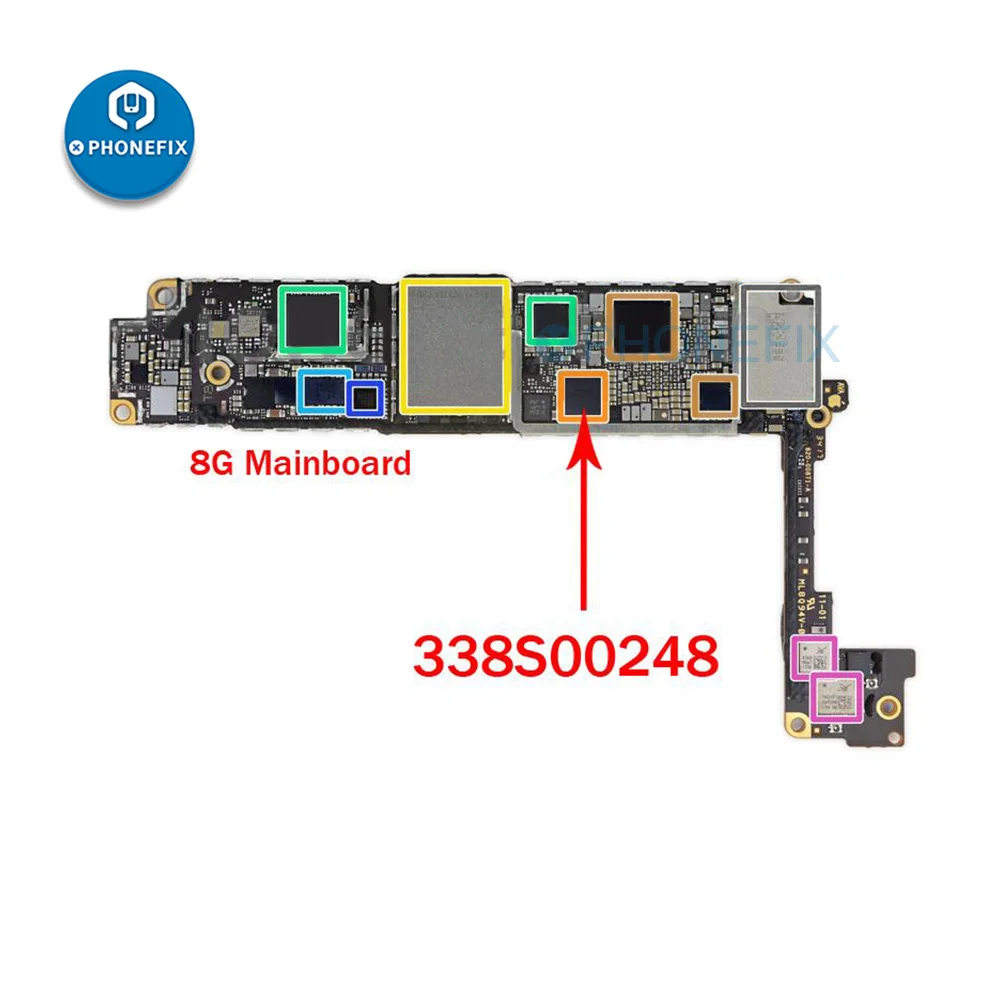 5 шт./лот большой маленький аудио чип для iPhone 6 6P 6S 6SP 7 7P 8 8P X XR XS MAX усилитель IC