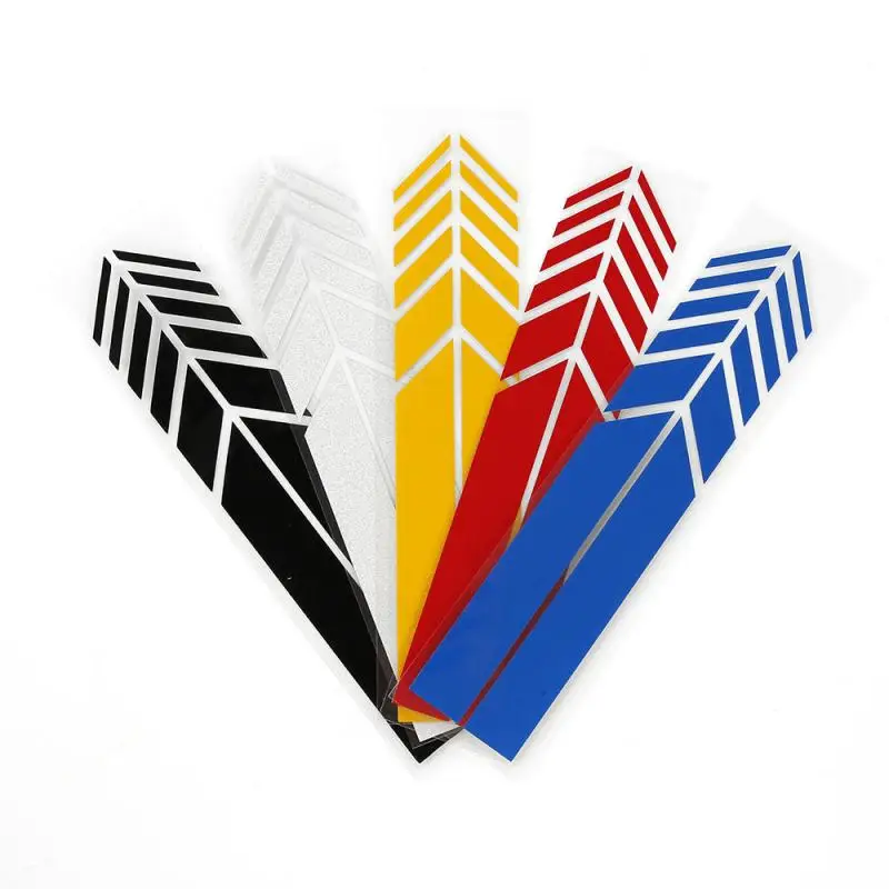 Universal Car Racing Stripe Mirror Stickers Set