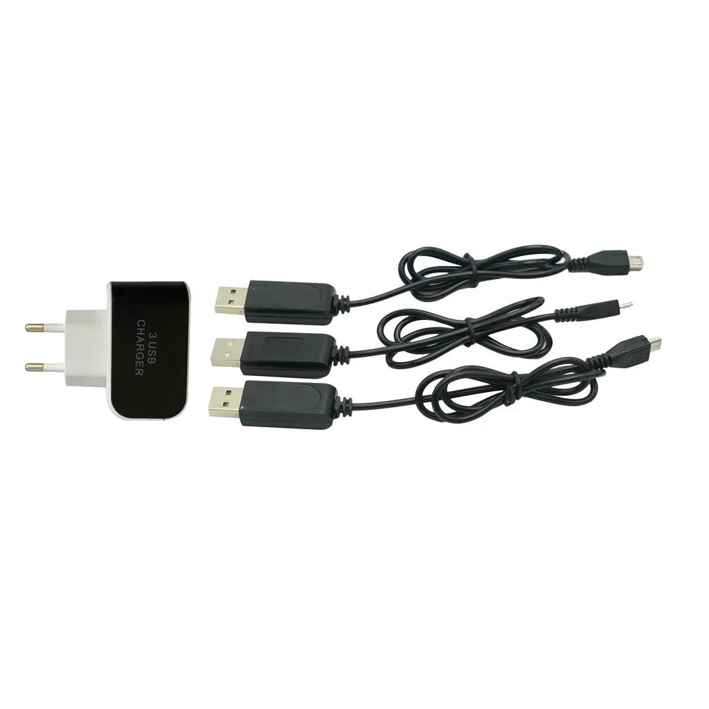 

USB Charger And Three Li-Po Batteries Spare Parts For VISUO XS812 Quadcopter EU four-axis drone charger plus 3 battery set