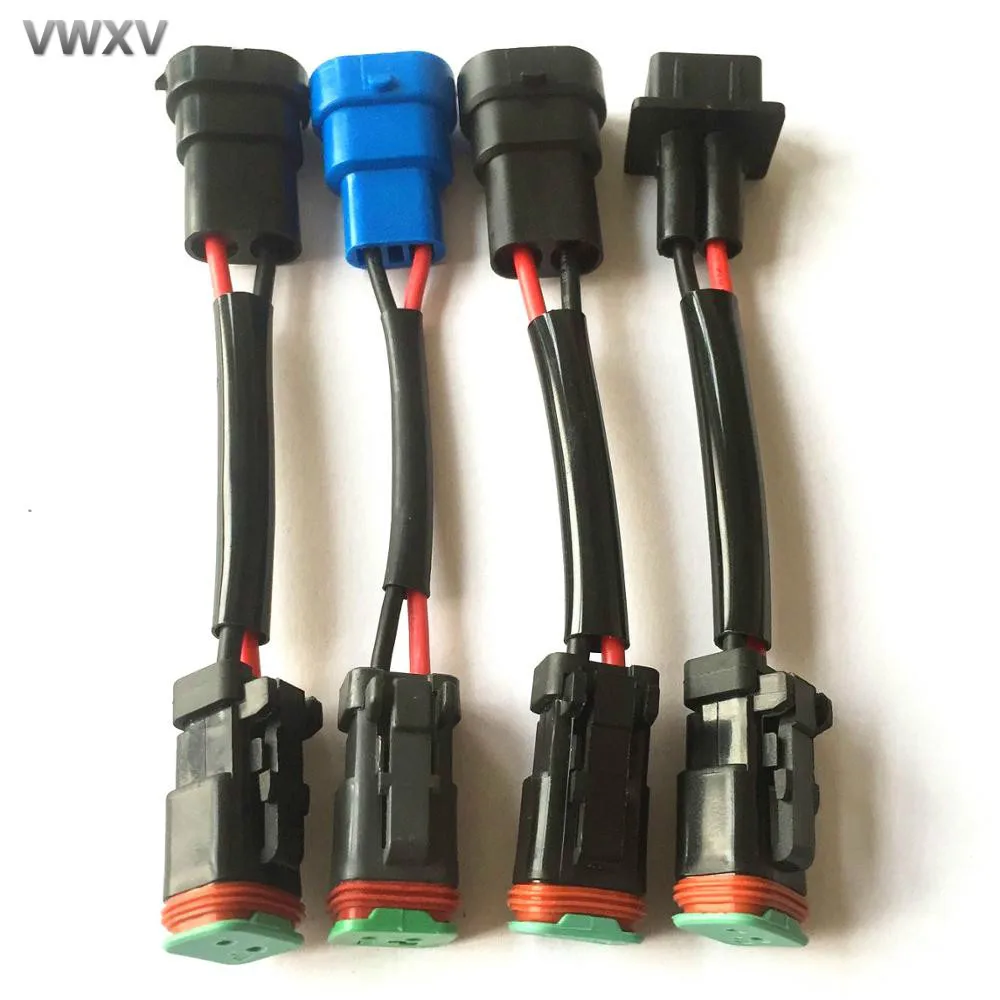1 шт. нестандартной конструкции 18AWG 12 см Авто жгута проводов H11 880 для Deutsch DT