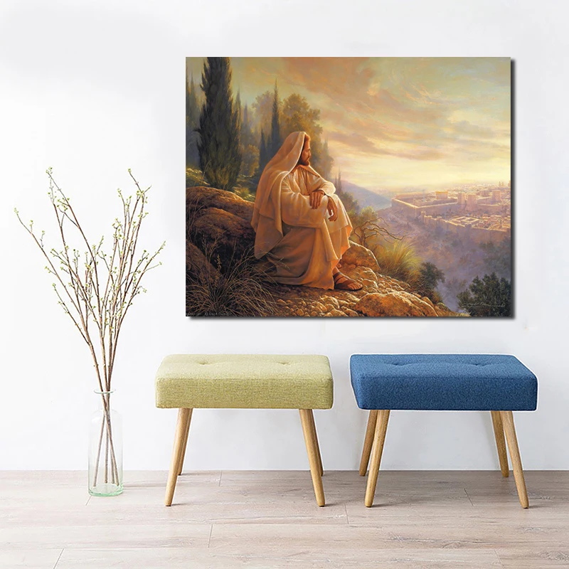 

Jesus Christ Classic Wallpaper Wall Art Canvas Poster And Print Canvas Painting Decorative Picture Modern Living Room Home Decor