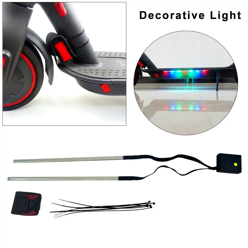Electric Scooter Strip Light Strip For Xiaomi M365 Pro LED Scooter Chassis Colorful Decorative Light Scooter Light Parts