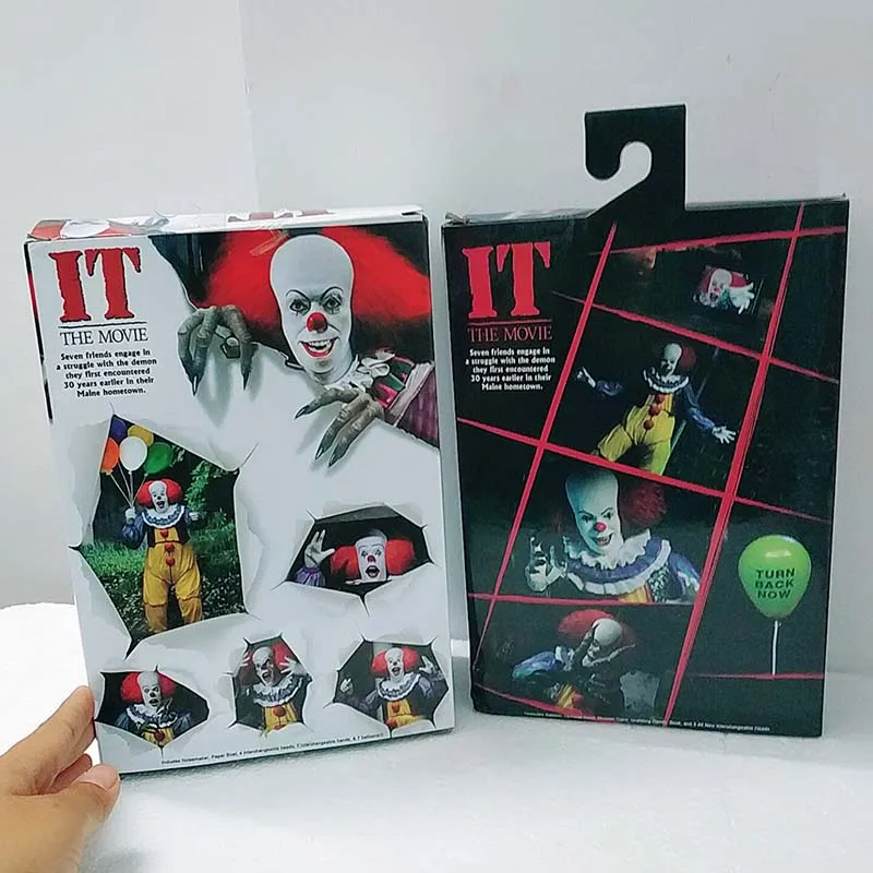 NECA 1990 фильм это Pennywise Джокер клоун старое издание фигурка модель игрушки куклы для подарка